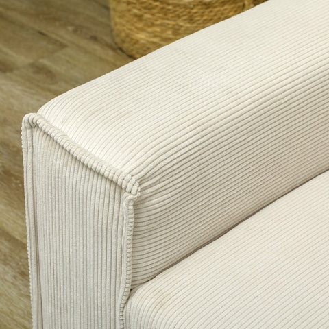 Rootz Modern 3-Seater Sofa - Soft Couch - Upholstered Sofa - Luxuriously Comfortable - 193cm x 77cm x 80cm