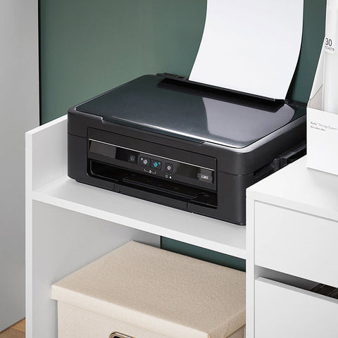 Rootz Filing Cabinet - Storage Unit - Organizer - Space-Saving - 72x40x54cm - Holds 46kg - PB Material - Smooth Rolling with Braked Wheels