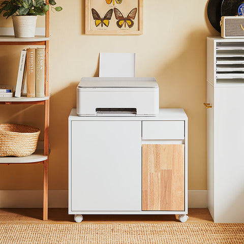 Rootz Filing Cabinet - Storage Cabinet - Office Organizer - Space-saving - 65x58x25cm