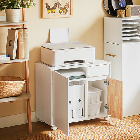 Rootz Filing Cabinet - Storage Cabinet - Office Organizer - Space-saving - 65x58x25cm