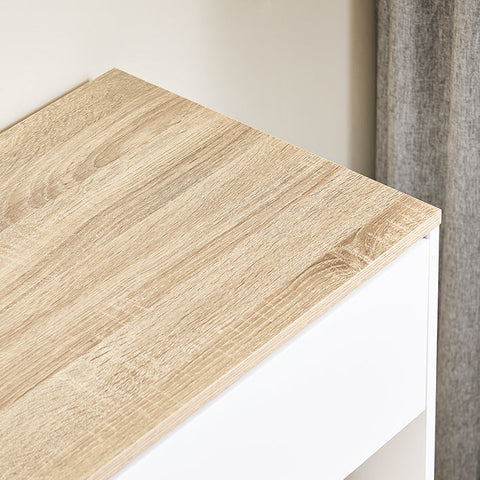 Rootz Rolling Printer Table - Movable Printer Stand - Portable Desk - Holds 65kg - 63x88x42cm - Easy Assembly