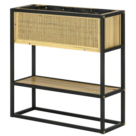 Rootz Planter Plug-In Boards - Raised Bed - Garden Table - Ergonomic Design - 55cm x 20cm x 56cm