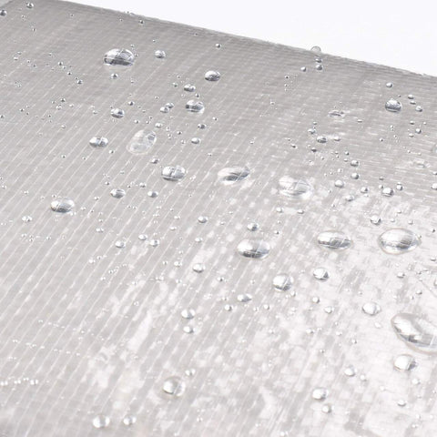 Rootz Garden Furniture Cover - PE Fabric - Waterproof Outdoor Furniture Protector - UV-Resistant - 218cm x 77cm x 55cm