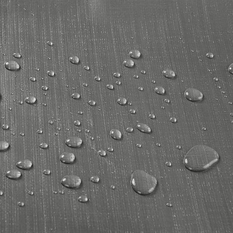 Rootz Heavy Duty Waterproof Tarpaulin - Protective Tarp - Bar Cover - High-Density PE - UV Resistant - 180g/m² - 50cm Metal Eyelets