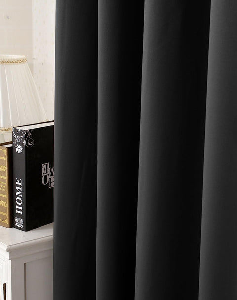 Rootz 2 Set Thermo Curtains - Blackout Drapes - Energy-Saving Curtains - Heat-Insulating - 135x245 cm - Enhance Privacy - Durable Polyester
