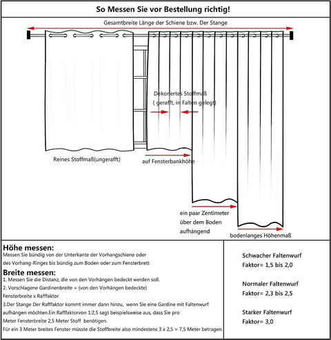 Rootz 2 Piece Set Thermo Curtains - Blackout Curtains - Insulated Curtains - Energy-Saving - 135x245cm White