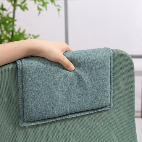 Rootz Rotating Office Chair - Ergonomic Lumbar Chair - Adjustable Desk Chair - Thick Foam Support - 58 x 61 x 115-125 cm