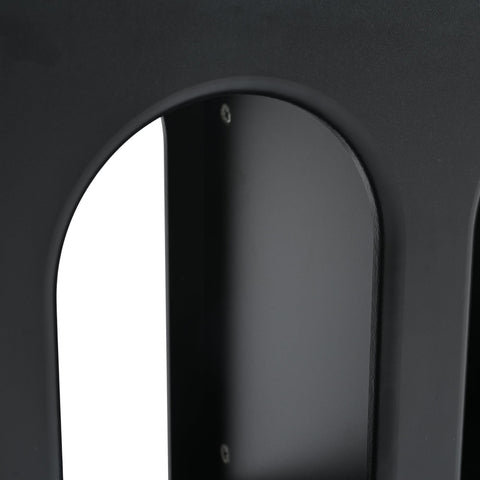 Rootz Multifunctional Side Cabinet - Storage Trolley - Rolling Cart - Flexible Wheels - 82cm x 30cm x 53cm