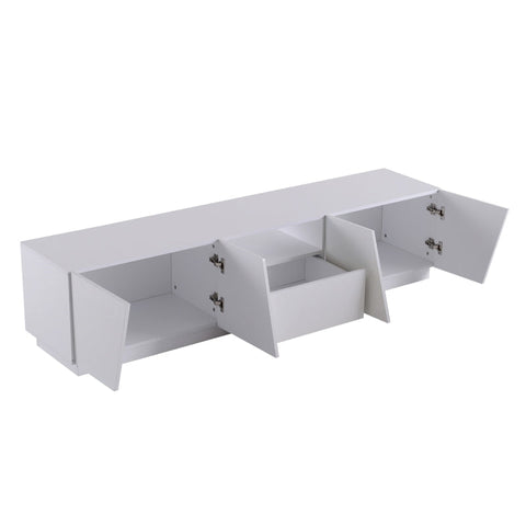 Rootz TV Cabinet - Entertainment Unit - Media Stand - High-Quality MDF - 170L x 37W x 42H cm