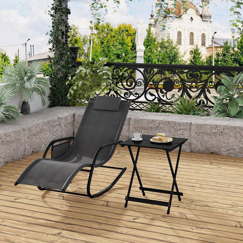 Rootz Camping Table - Folding Picnic Table - Portable Outdoor Table - Lightweight Aluminum Alloy - 50.5cm x 47cm x 59.5cm