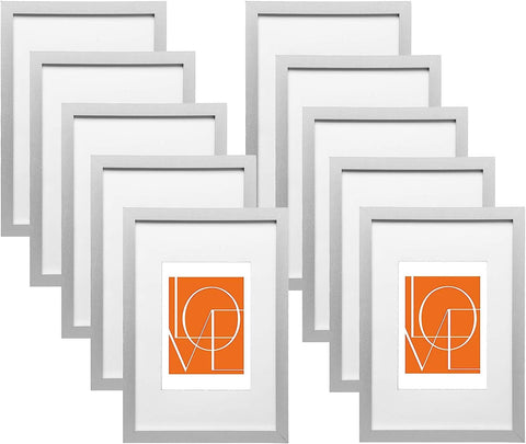 Rootz Picture Frames Set - Photo Frames - Display Frames - Durable E1 Grade MDF - Versatile Wall & Shelf Mounting - Stylish Modern Design - Multiple Sizes from 10x15 cm to 30x45 cm