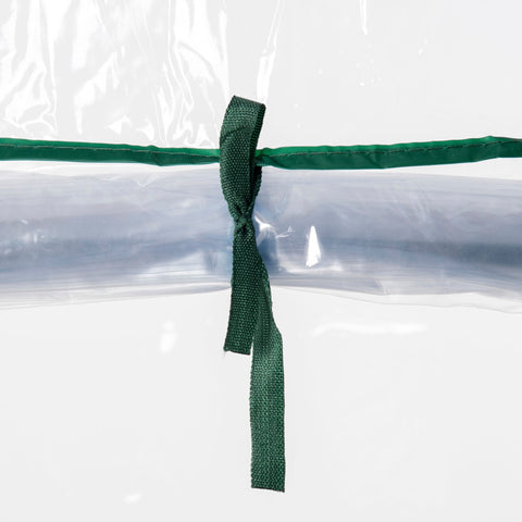 Rootz Foil Greenhouse - Mini Greenhouse - Plant House - Cold Frame - 4 Shelves - Weatherproof Steel - 69 x 50 x 165 cm