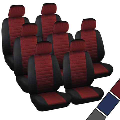 Rootz Ultimate Car Seat Covers - Vehicle Seat Protectors - Auto Seat Cushions - Durable & Breathable Polyester - Easy Installation - Enhanced Comfort - Universal Fit