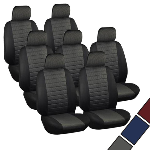 Rootz Ultimate Autostoelhoezen - Autostoelbeschermers - Autostoelkussens - Duurzaam en ademend polyester - Eenvoudige installatie - Verbeterd comfort - Universele pasvorm
