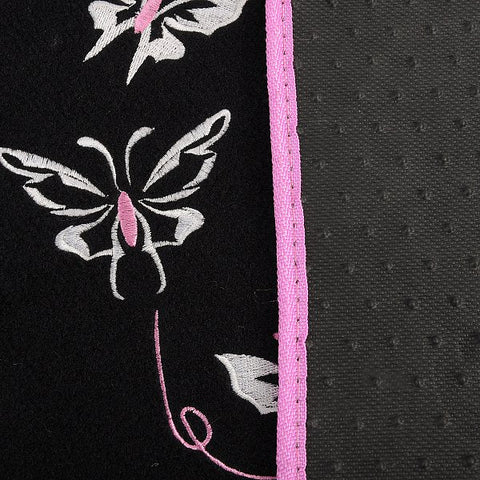 Rootz Universal Car Floor Mats Set - Vehicle Protector - Carpet Mats - Water-repellent - 43cm x 66cm, 41cm x 30cm - PP Fabric