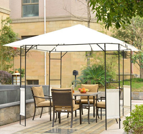 Rootz Garden Pavilion Tent - Party Tent - Marquee Gazebo - Weather-Resistant - 300 x 300 x 260cm