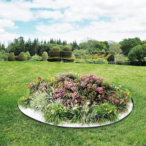 Rootz Premium Lawn Edging System - Garden Border - Landscape Edging - Durable, Flexible, Weatherproof - 10m/20m x 5cm x 5cm