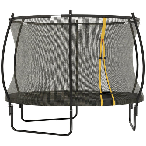 Rootz Garden Trampoline - Outdoor Trampoline - Safety Net - High Jumps - Ø 305 x 240H cm - Black - CE Certified