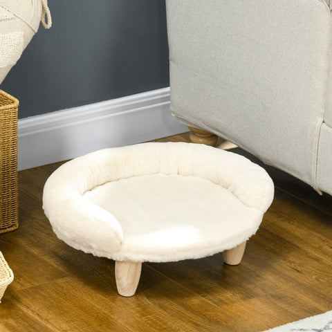 Rootz Pet Bed - Cat Bed - Dog Bed - Ultimate Comfort - Removable Washable Cover - Non-Slip Floor Protectors - 47cm x 40cm x 20cm