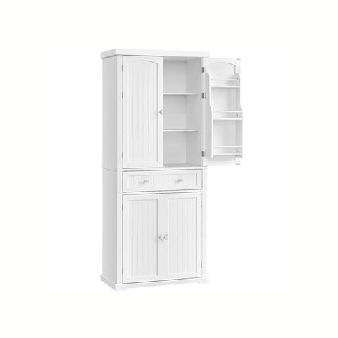 Rootz Kitchen Cupboard - Storage Cabinet - Pantry Organizer - Space Saving - 40 x 76 x 182.1cm