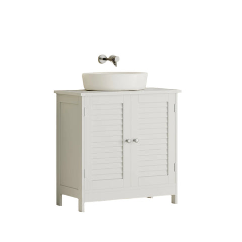 Rootz Sink Cabinet - Bathroom Cabinet - Storage Cabinet - Adjustable Shelf - 60cm x 30cm x 60cm