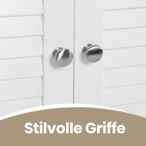 Rootz Sink Cabinet - Bathroom Cabinet - Storage Cabinet - Adjustable Shelf - 60cm x 30cm x 60cm