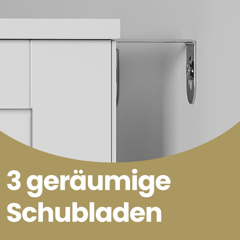 Rootz Bathroom Cabinet - Storage Unit - Narrow Organizer - Versatile & Space-Saving - 32 x 30 x 81 cm