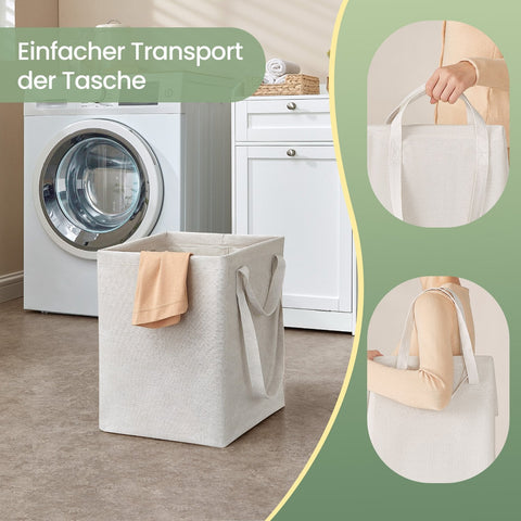 Rootz Bathroom Cabinet - Storage Unit - White Organizer - Durable MDF - 40 x 40 x 80 cm