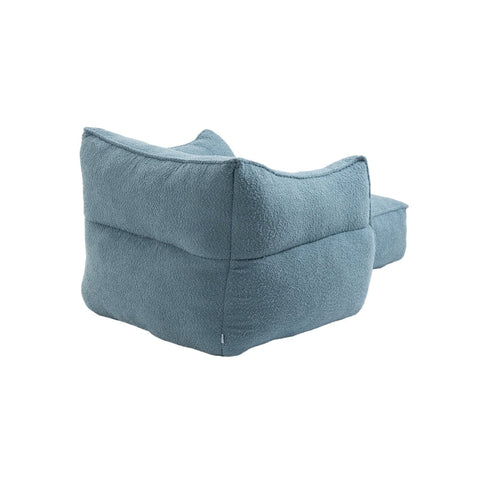 Rootz Bouclé Bean Bag - Beanbag Chair - Memory Foam Seat - Unmatched Comfort - 91x83x66cm