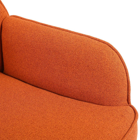 Rootz Upholstered Single Sofa Chair - Accent Chair - Lounge Seating - Comfort & Style - 64L x 73W x 78H cm