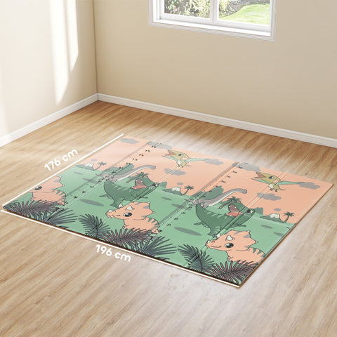 Rootz Play Mat Baby - Activity Mat - Infant Tummy Time Mat - Safe XPE Foam - 196 x 176 x 1.5 cm