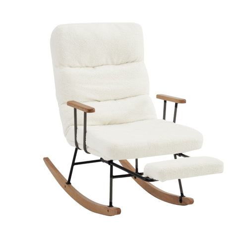 Rootz Ergonomic Rocking Chair - Recliner - Lounge Chair - Optimal Comfort - 58cm x 102cm x 100cm