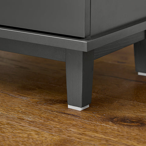 Rootz Tall Bathroom Cabinet - Storage Unit - Organizer - Ample Space - 35x170x30cm - MDF & Pine Material