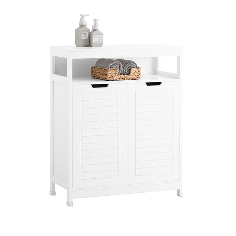 Rootz Modern Bathroom Cabinet - Sideboard - Hall Closet - Spacious Storage - Versatile Use - Stable Design - 70cm x 90cm x 35cm