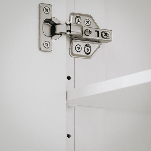 Rootz Modern Bathroom Cabinet - Sideboard - Hall Closet - Spacious Storage - Versatile Use - Stable Design - 70cm x 90cm x 35cm