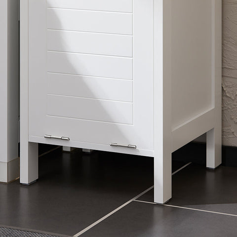 Rootz Bathroom Storage Cabinet - Utility Cabinet - Organizer - MDF Material - 30cm x 145cm x 30cm. Ideal for Laundry, Towels & Accessories
