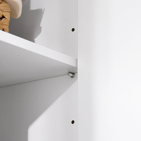 Rootz Tall Bathroom Cabinet - Storage Cabinet - Laundry Organizer - Ample Storage - 70x170x37cm