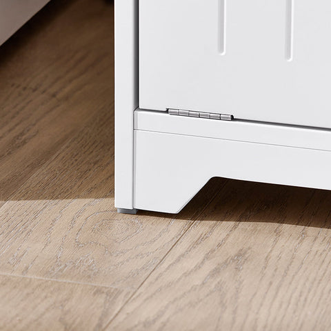 Rootz Tall Bathroom Cabinet - Storage Cabinet - Laundry Organizer - Ample Storage - 70x170x37cm