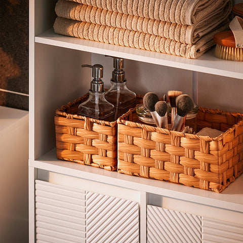 Rootz Tall Bathroom Cabinet - Storage Cabinet - MDF Cabinet - Space-Saving Design - 60x171x37cm