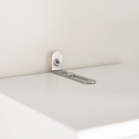 Rootz Tall Bathroom Cabinet - Storage Cabinet - Adjustable Shelves - Ample Storage - 20x180x20cm