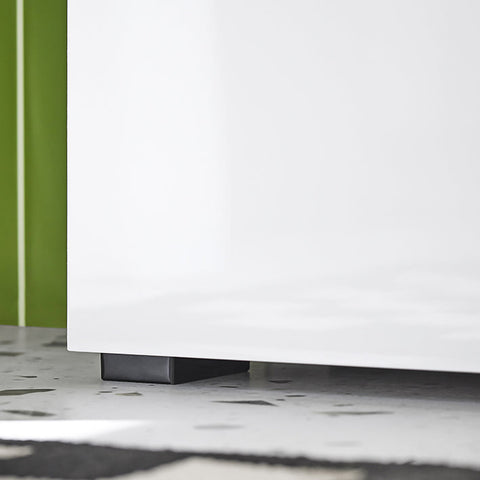 Rootz Tall Cabinet - Storage Organizer - Shelving Unit - Adjustable Shelves - 182cm x 30cm x 31cm