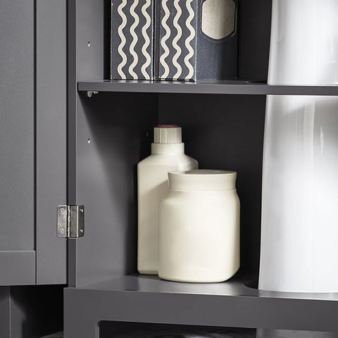 Rootz Bathroom Vanity Cabinet - Sink Base Unit - Storage Organizer - MDF Construction - Magnetic Lock - Adjustable Shelf - 60cm x 60cm x 30cm