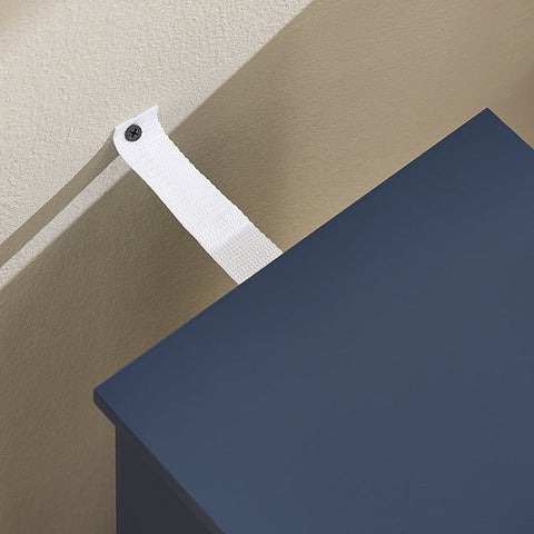 Rootz Bathroom Cabinet - Storage Unit - Slim Organizer - Hidden Storage - MDF & Pine - 22cm x 81cm x 20cm