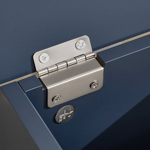 Rootz Bathroom Cabinet - Storage Unit - Slim Organizer - Hidden Storage - MDF & Pine - 22cm x 81cm x 20cm