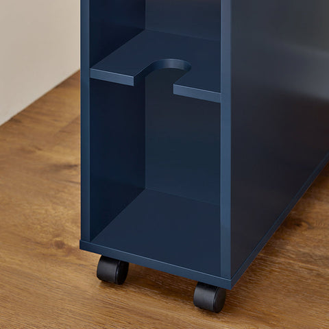 Rootz Bathroom Cabinet - Storage Unit - Organizing Shelf - 3 Drawers - MDF & Bamboo - 23x83x65cm