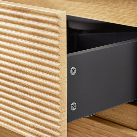 Rootz Narrow Sink Cabinet - Bathroom Storage Unit - Vanity Cabinet - Large Storage Space - 80x52x50cm