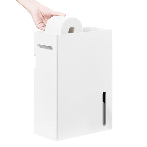 Rootz Wall-Mounted Paper Towel Holder - Kitchen Dispenser - Space Saver - Damage-Free Installation - 14x42x30cm