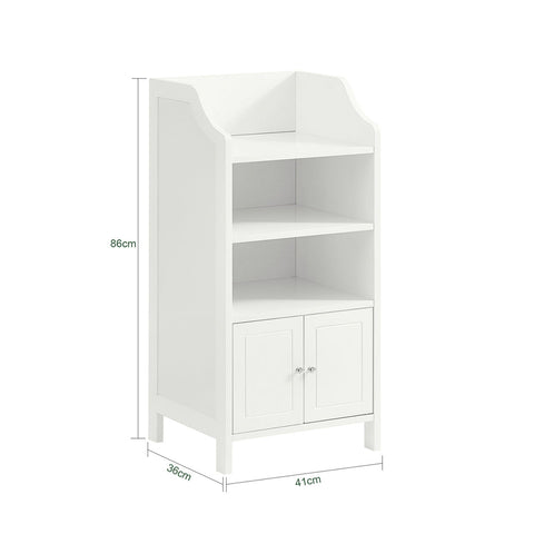 Rootz Badkamer Ladekast - Opbergkast - MDF Organizer - 41cm x 86cm x 36cm - Kantelbeveiliging - Stevig ontwerp