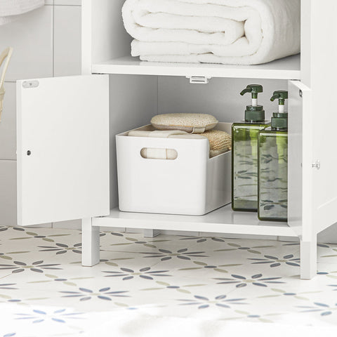 Rootz Badkamer Ladekast - Opbergkast - MDF Organizer - 41cm x 86cm x 36cm - Kantelbeveiliging - Stevig ontwerp