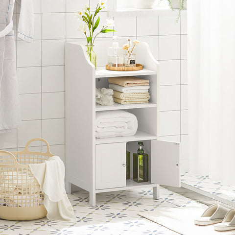 Rootz Badkamer Ladekast - Opbergkast - MDF Organizer - 41cm x 86cm x 36cm - Kantelbeveiliging - Stevig ontwerp